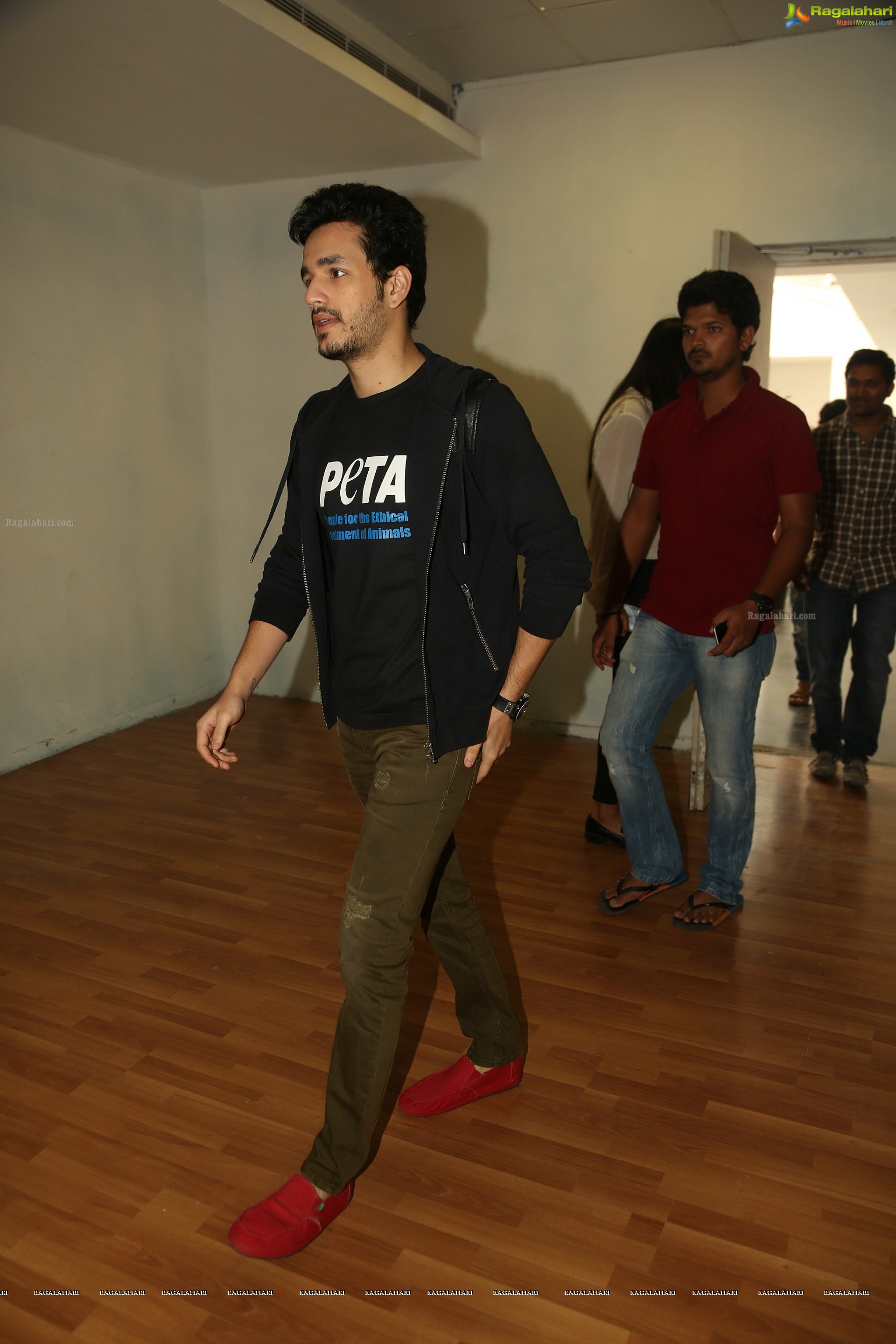 PETA New Adoption Campaign Launch by Akhil Akkineni at Annapurna 7 Acres, Hyderabad