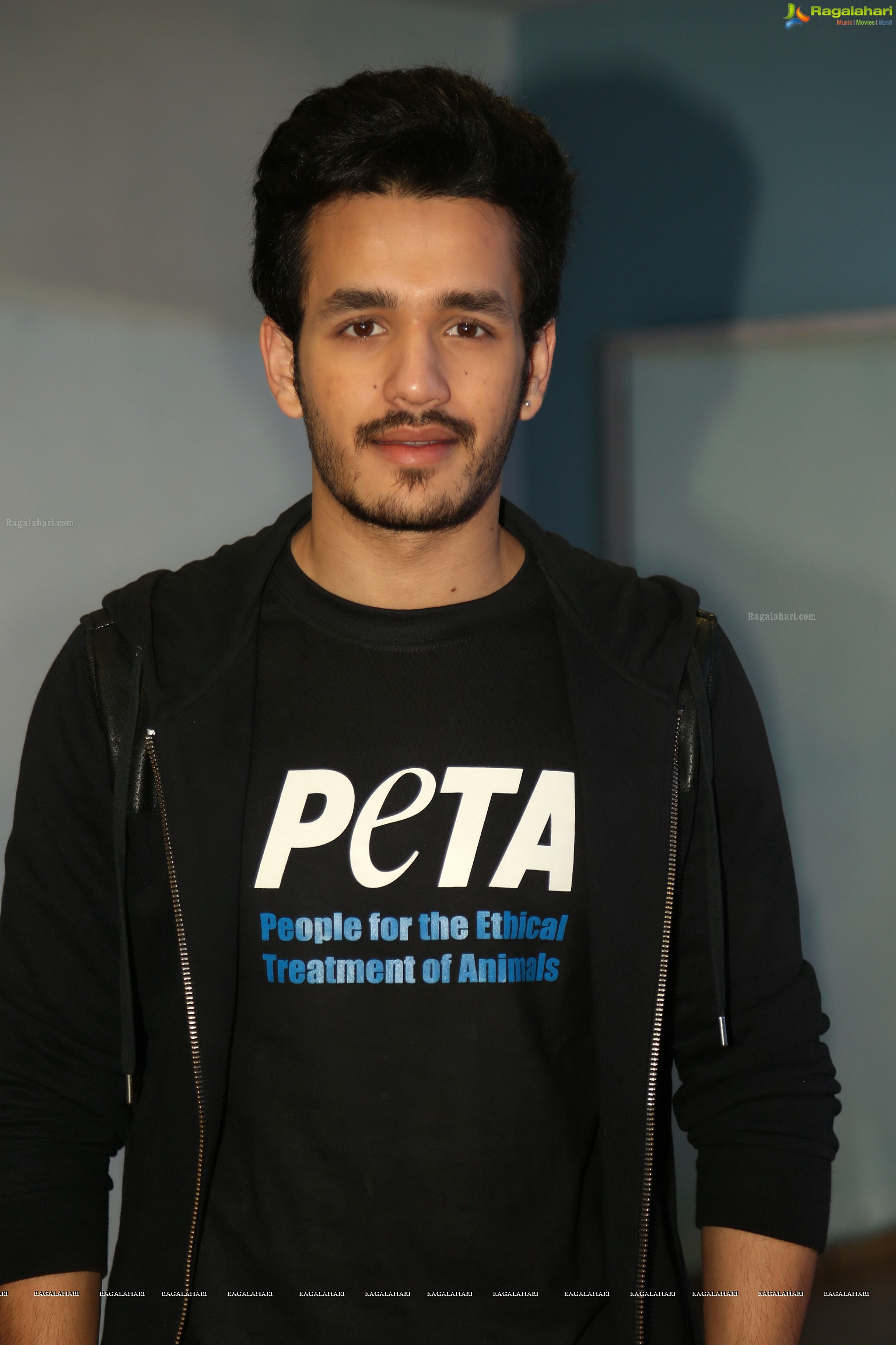 PETA New Adoption Campaign Launch by Akhil Akkineni at Annapurna 7 Acres, Hyderabad