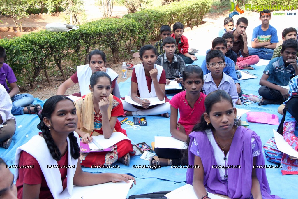 Painting Competition by AMRSA (Amberpet Mandal Recognised Schools Association)