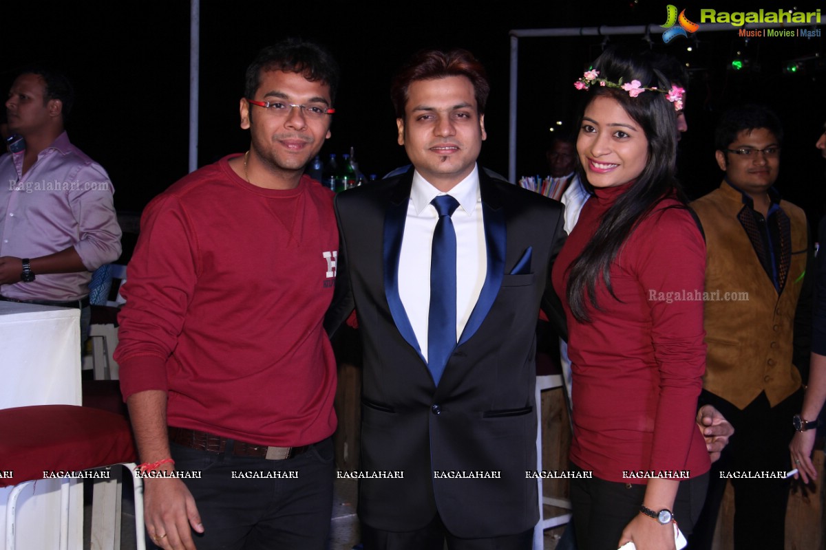 Ashish and Neha Agarwal 10th Anniversary Celebrations at Pier 33, Hyderabad