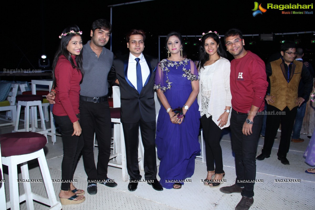 Ashish and Neha Agarwal 10th Anniversary Celebrations at Pier 33, Hyderabad