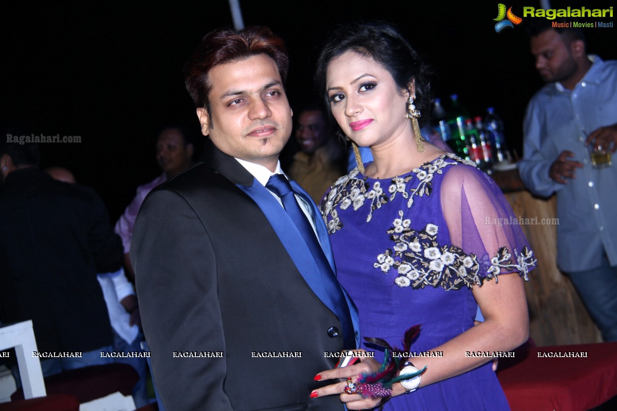 Ashish and Neha Agarwal 10th Anniversary Celebrations at Pier 33, Hyderabad