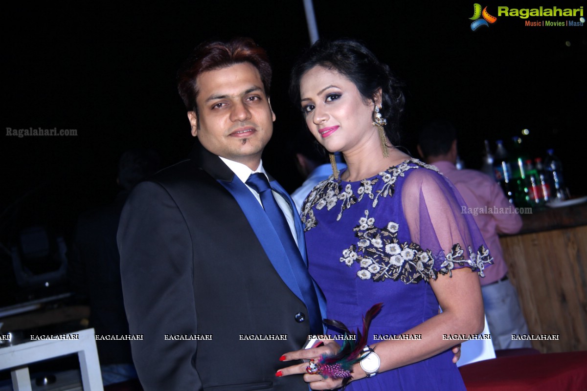 Ashish and Neha Agarwal 10th Anniversary Celebrations at Pier 33, Hyderabad