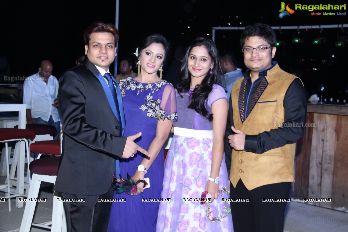 Ashish and Neha Agarwal 10th Anniversary Celebrations at Pier 33, Hyderabad