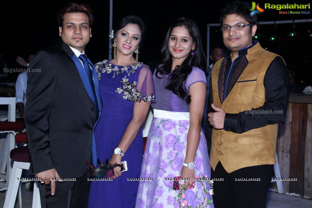 Ashish and Neha Agarwal 10th Anniversary Celebrations at Pier 33, Hyderabad