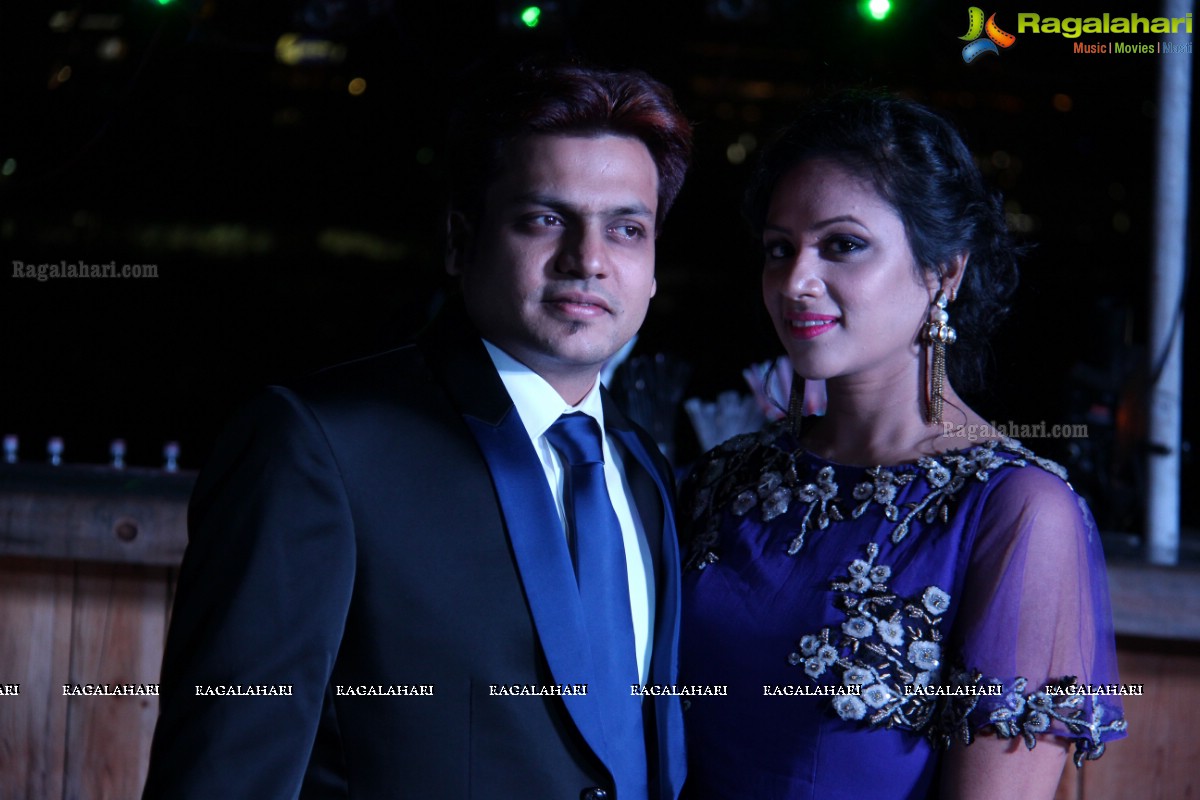 Ashish and Neha Agarwal 10th Anniversary Celebrations at Pier 33, Hyderabad