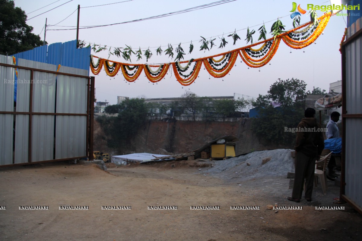 Bhoomi Puja of Mall cum Multiplex developed by M/s. Trishala Infrastructure Pvt Ltd.