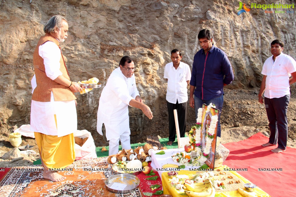 Bhoomi Puja of Mall cum Multiplex developed by M/s. Trishala Infrastructure Pvt Ltd.