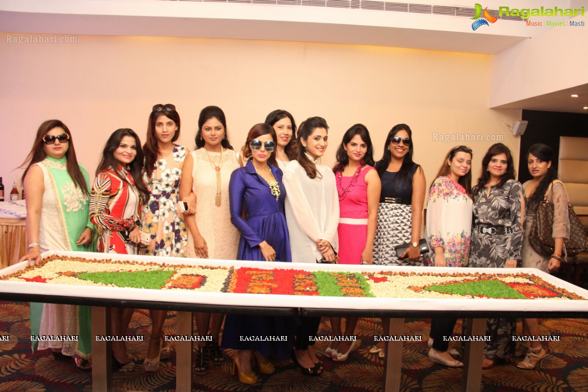 Cake Mixing Ceremony 2015 by Pink Ladies Club at Royal Reve Hotel, Hyderabad