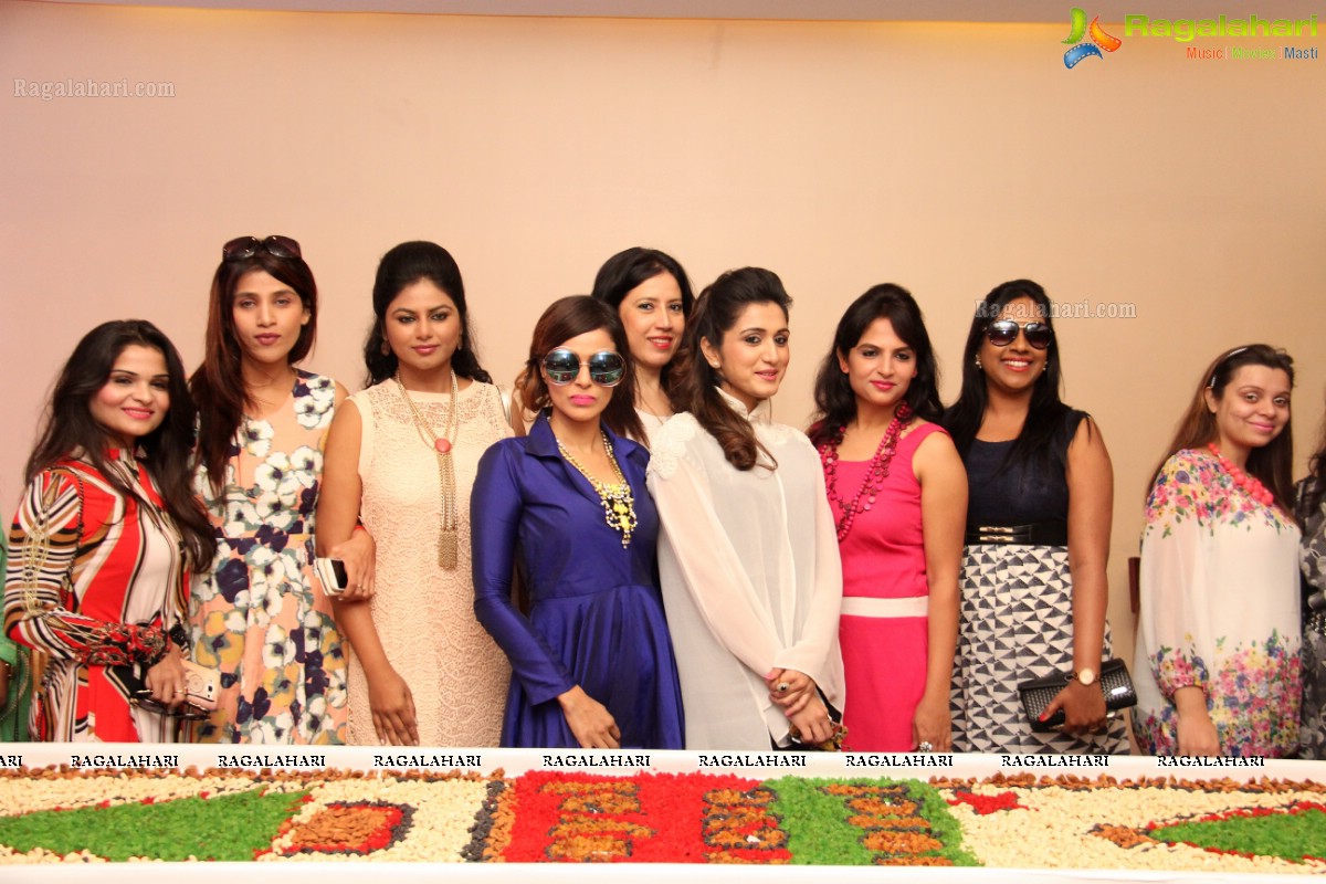 Cake Mixing Ceremony 2015 by Pink Ladies Club at Royal Reve Hotel, Hyderabad