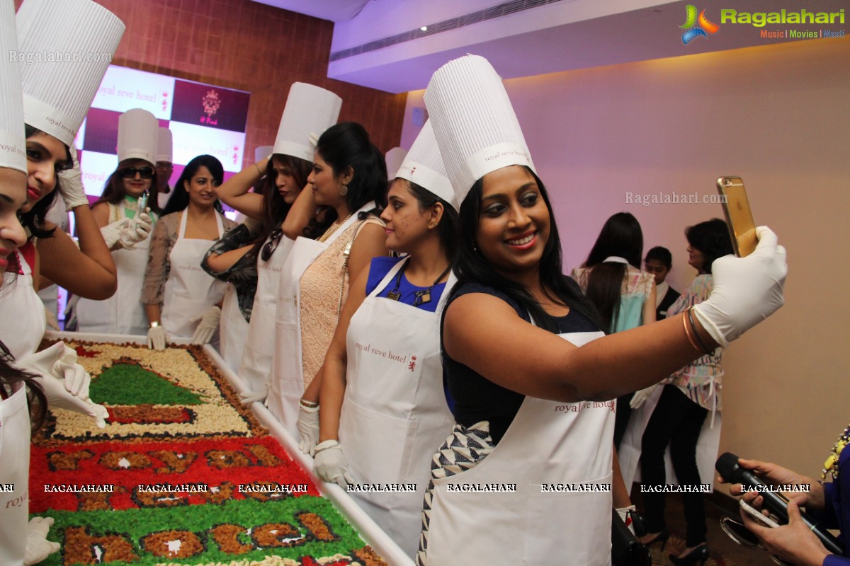 Cake Mixing Ceremony 2015 by Pink Ladies Club at Royal Reve Hotel, Hyderabad
