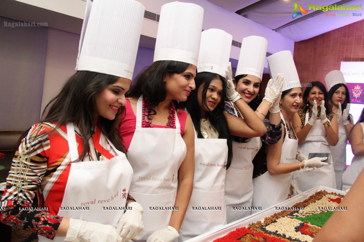 Cake Mixing Ceremony 2015 by Pink Ladies Club at Royal Reve Hotel, Hyderabad