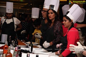 Cake Mixing Ceremony at Sheraton