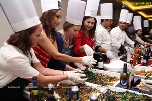 Cake Mixing Ceremony at Sheraton