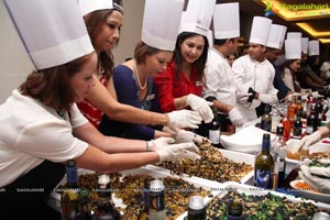 Cake Mixing Ceremony at Sheraton