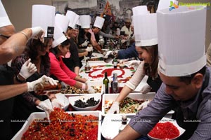 Cake Mixing Ceremony at Sheraton