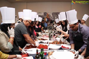 Cake Mixing Ceremony at Sheraton