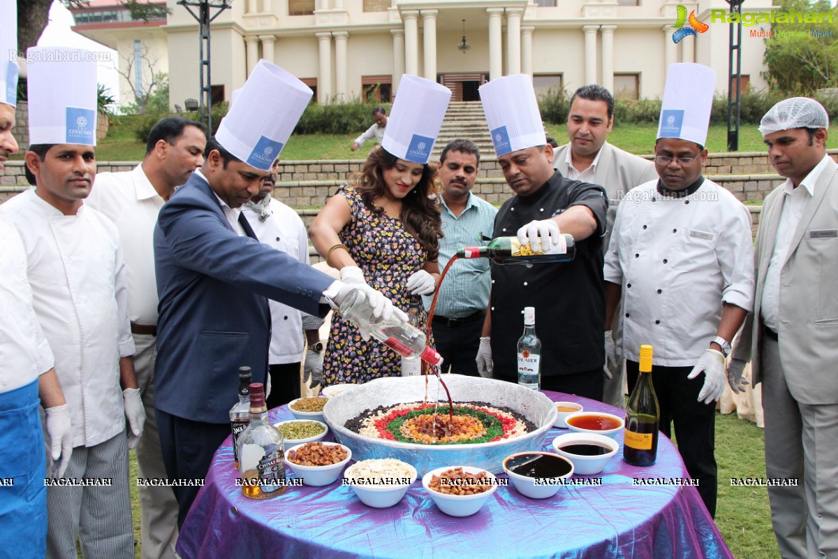 Cake Mixing Ceremony 2015 at The Golkonda Resort, Hyderabad