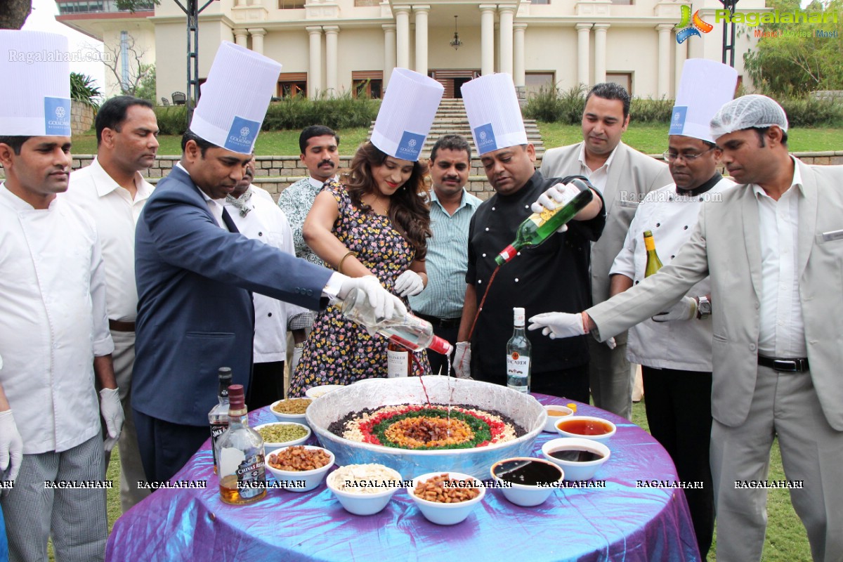 Cake Mixing Ceremony 2015 at The Golkonda Resort, Hyderabad