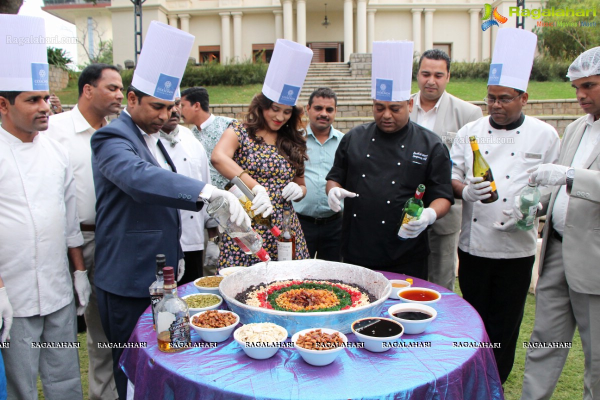 Cake Mixing Ceremony 2015 at The Golkonda Resort, Hyderabad