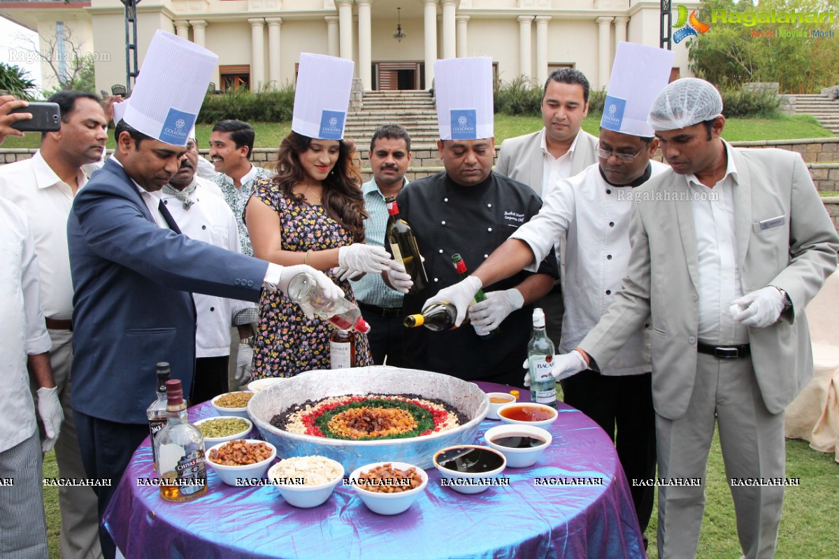 Cake Mixing Ceremony 2015 at The Golkonda Resort, Hyderabad