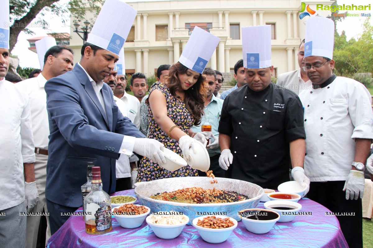 Cake Mixing Ceremony 2015 at The Golkonda Resort, Hyderabad