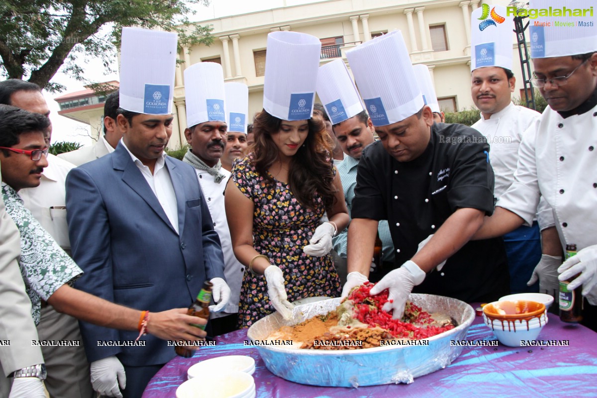 Cake Mixing Ceremony 2015 at The Golkonda Resort, Hyderabad