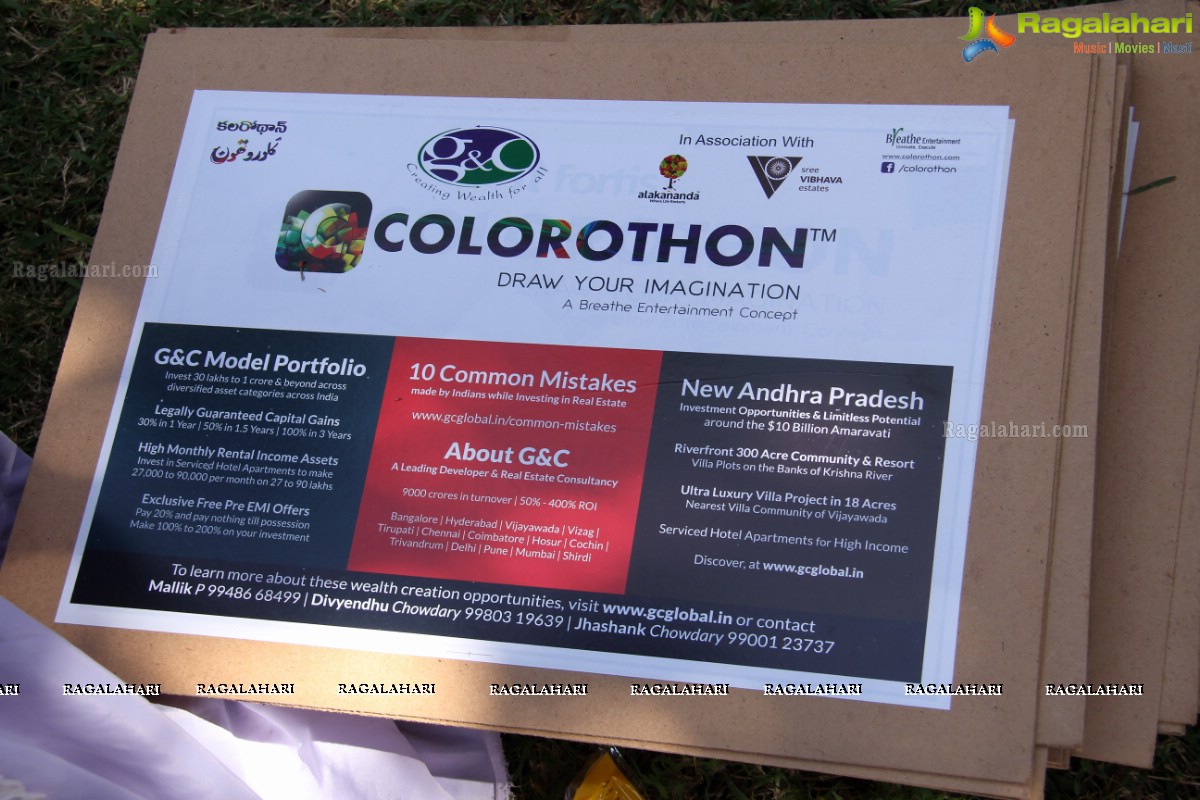 Breath Entertainments Colorothon Season 6 at Sanjeevaiah Park