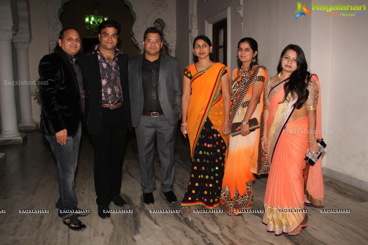 JCI Hyderabad - The 20th Deck of Cards Theme Installation Nite at Chiran Fort Club, Hyderabad