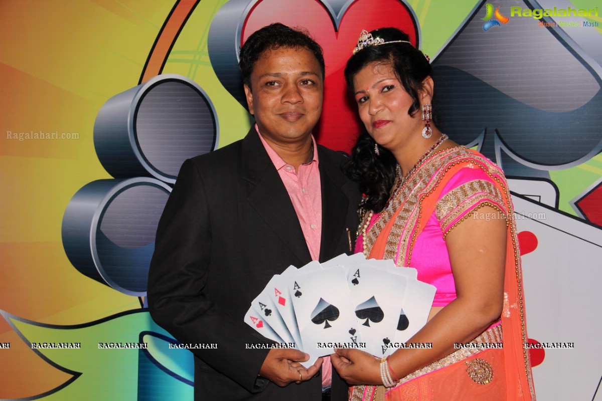 JCI Hyderabad - The 20th Deck of Cards Theme Installation Nite at Chiran Fort Club, Hyderabad