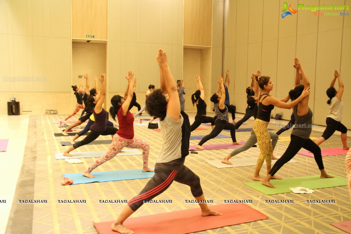 Yoga with Deepika Mehta at The Trident, Hyderabad