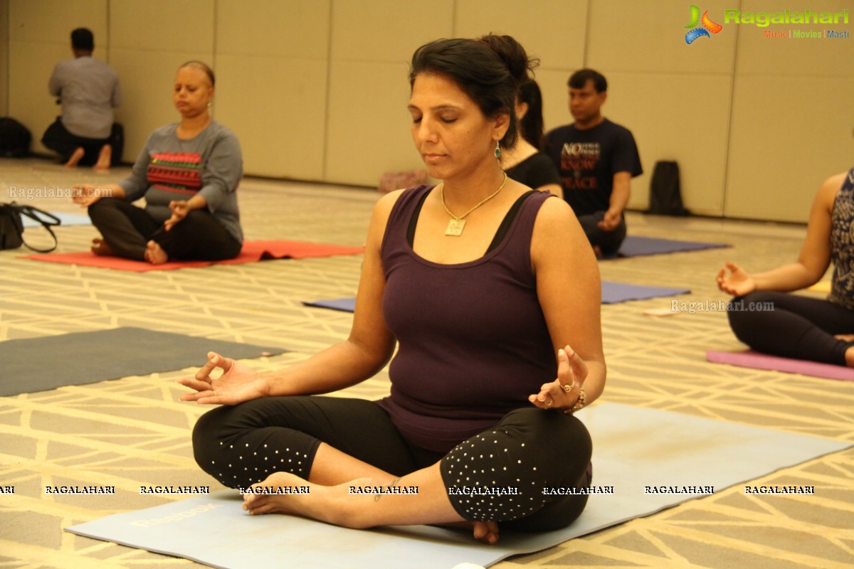 Yoga with Deepika Mehta at The Trident, Hyderabad