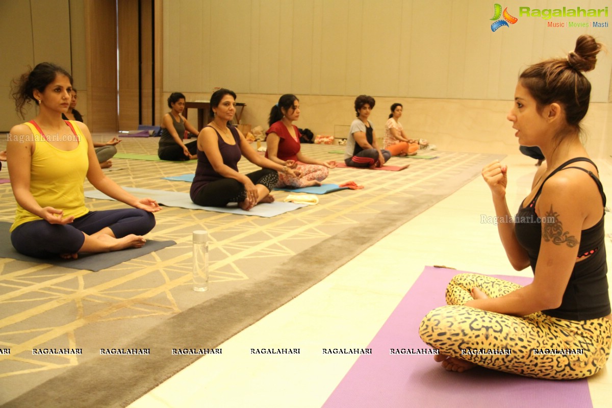 Yoga with Deepika Mehta at The Trident, Hyderabad