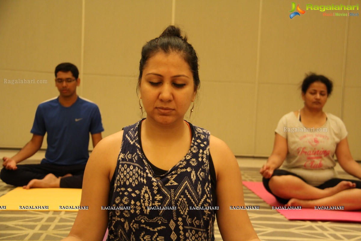 Yoga with Deepika Mehta at The Trident, Hyderabad