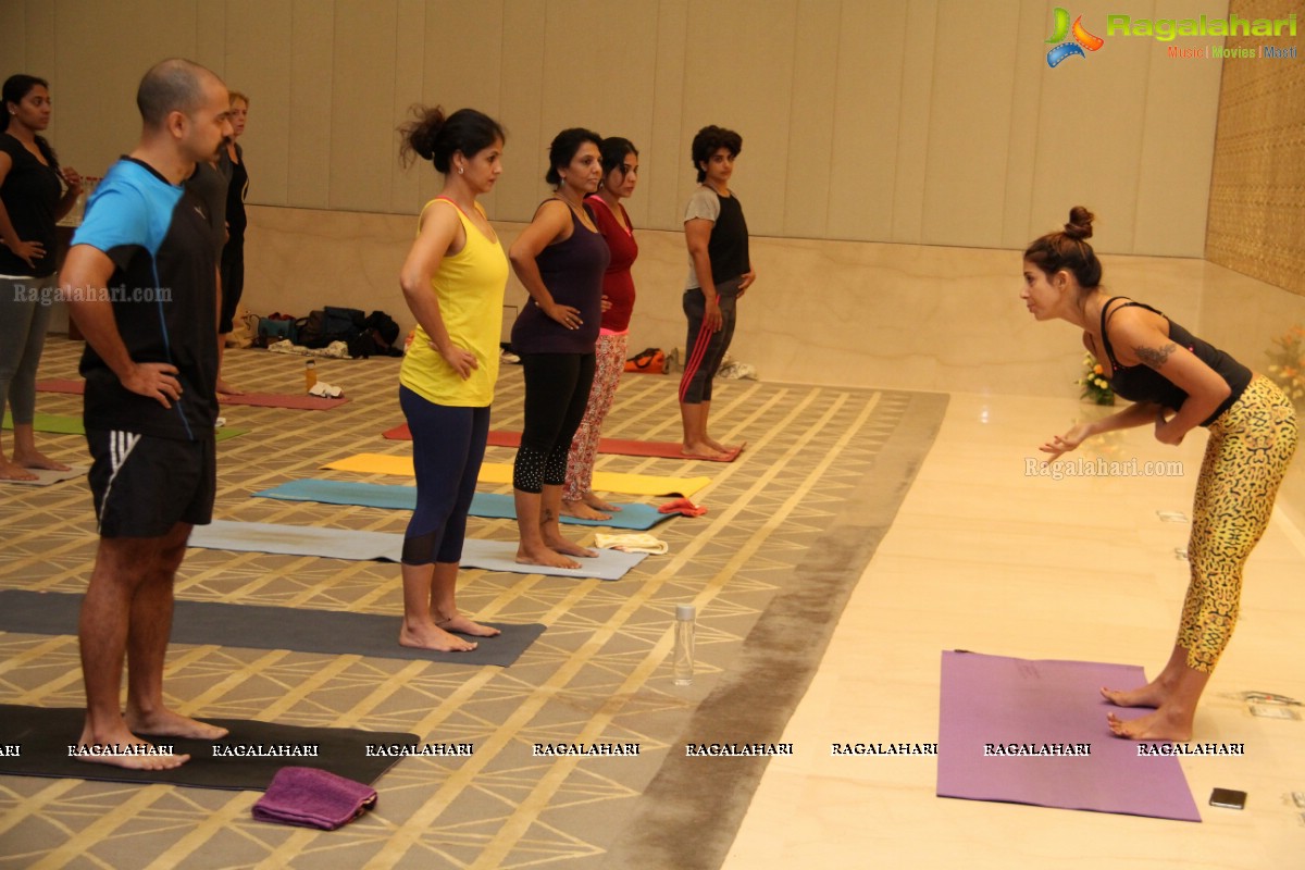 Yoga with Deepika Mehta at The Trident, Hyderabad