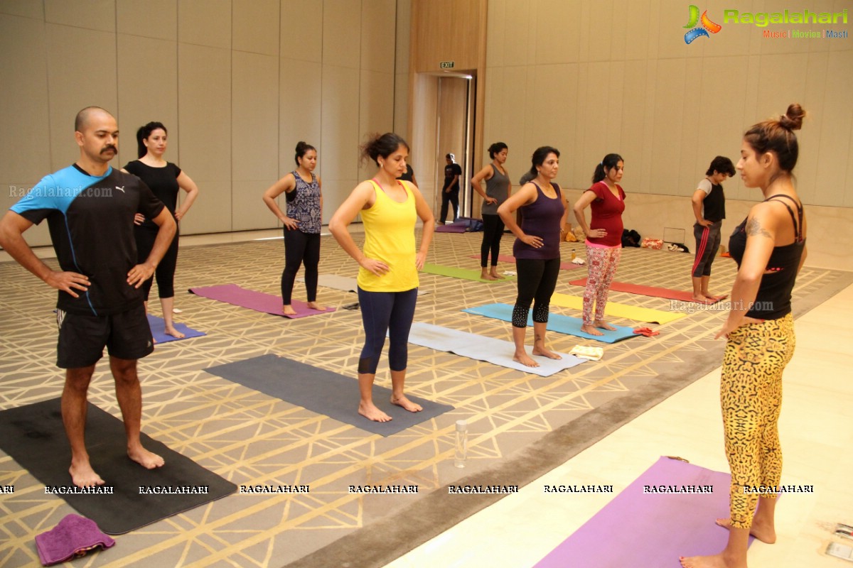 Yoga with Deepika Mehta at The Trident, Hyderabad