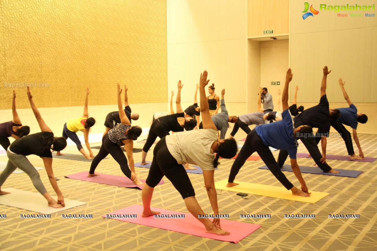 Yoga with Deepika Mehta at The Trident, Hyderabad