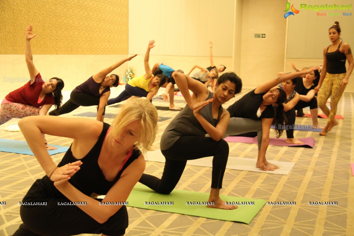 Yoga with Deepika Mehta at The Trident, Hyderabad