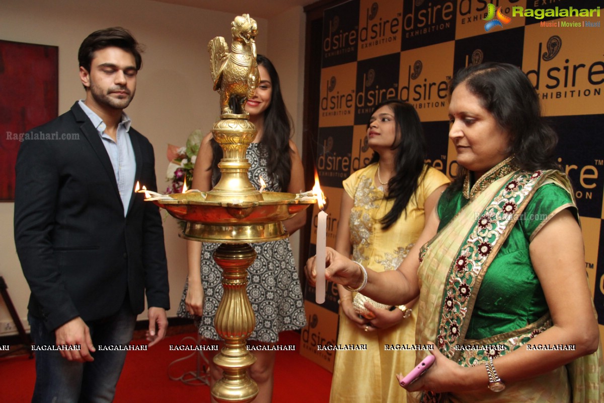 Manasi Moghe inaugurates The Desire Exhibition at Taj Krishna, Hyderabad