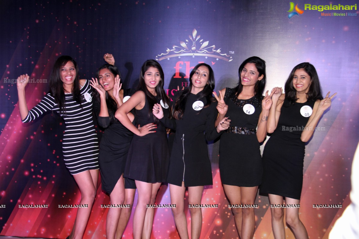 fbb Femina Miss India 2016 Auditions in Hyderabad