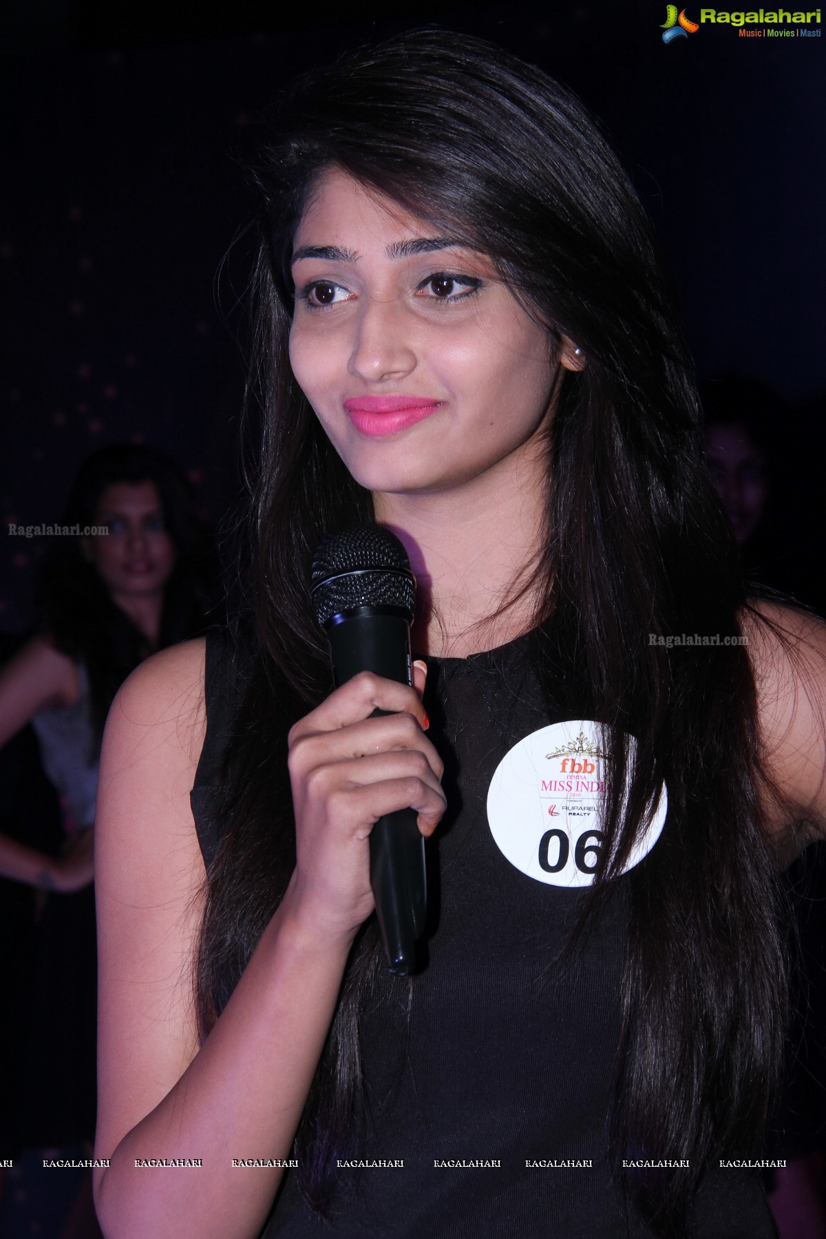 fbb Femina Miss India 2016 Auditions in Hyderabad