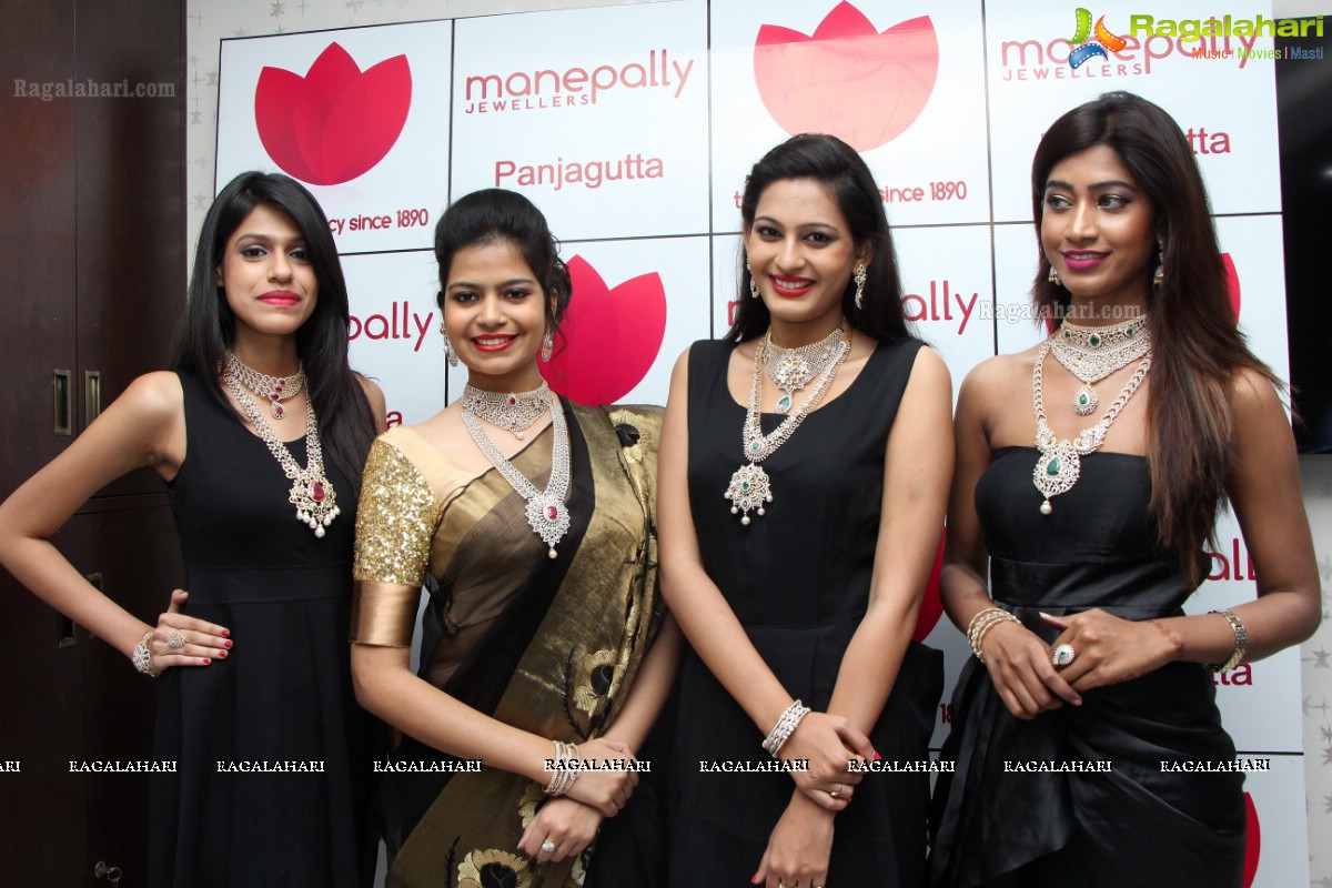 Exclusive Launch of Festive Diamond Jewellery Collection 2015 by Manepally Jewellers