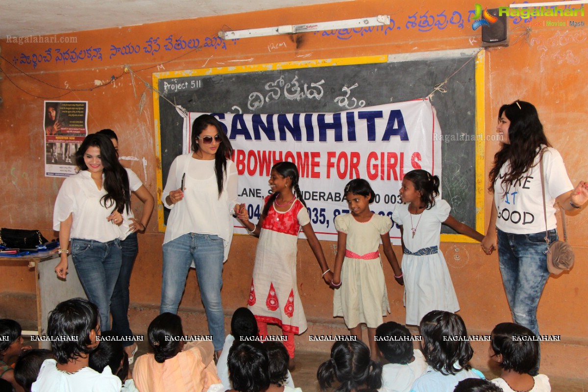 Geet Gupta's Femmis Club Children's Day Celebrations with Rainbow Foundation Kids