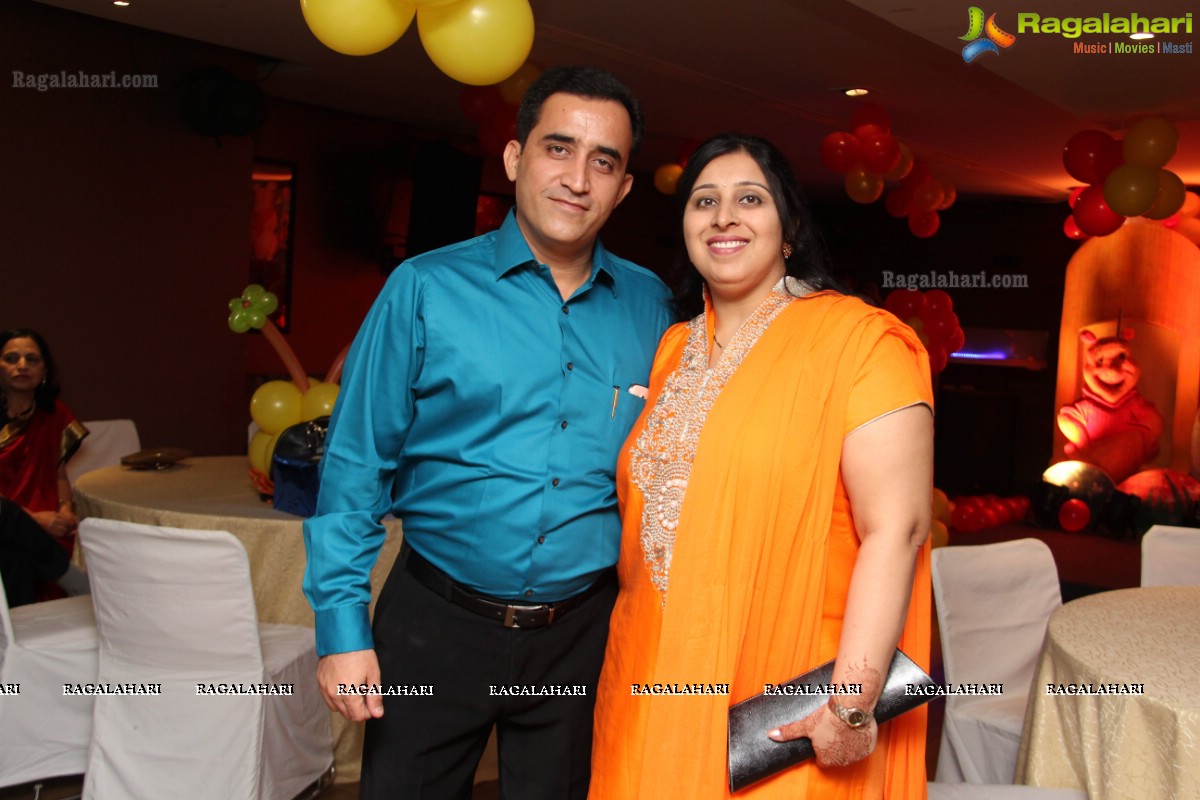 Gurveer Jai Grover 1st Birthday Celebrations at Radisson Blu Plaza, Hyderabad