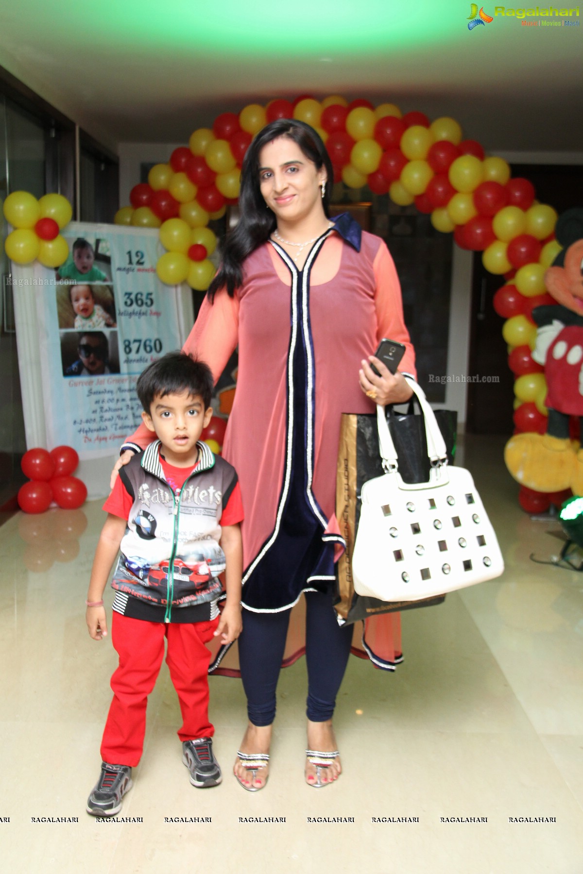 Gurveer Jai Grover 1st Birthday Celebrations at Radisson Blu Plaza, Hyderabad