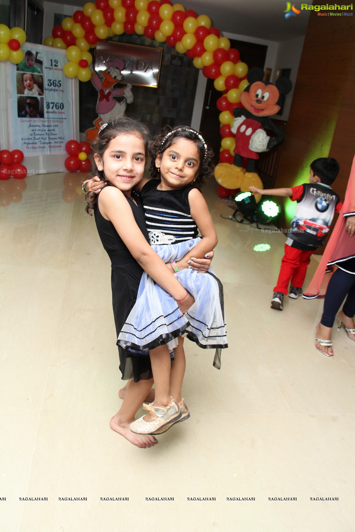 Gurveer Jai Grover 1st Birthday Celebrations at Radisson Blu Plaza, Hyderabad