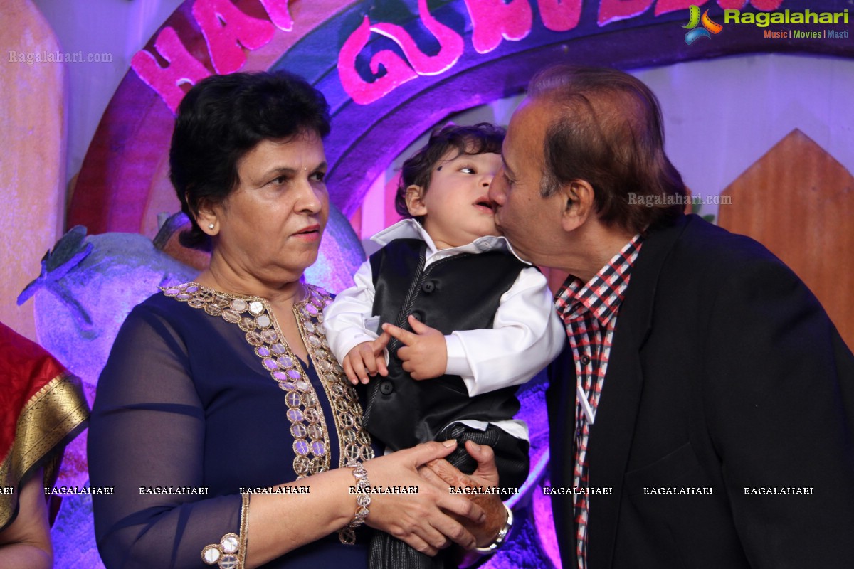 Gurveer Jai Grover 1st Birthday Celebrations at Radisson Blu Plaza, Hyderabad