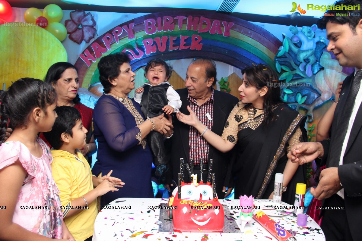 Gurveer Jai Grover 1st Birthday Celebrations at Radisson Blu Plaza, Hyderabad