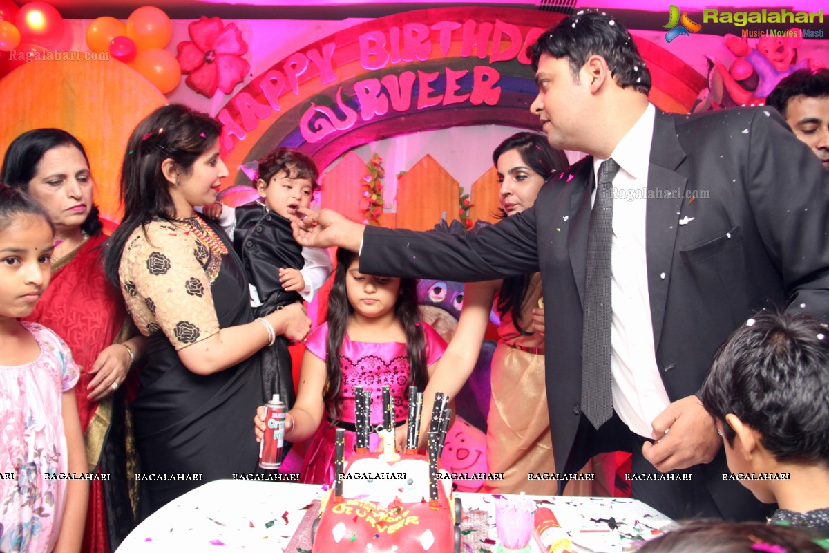 Gurveer Jai Grover 1st Birthday Celebrations at Radisson Blu Plaza, Hyderabad