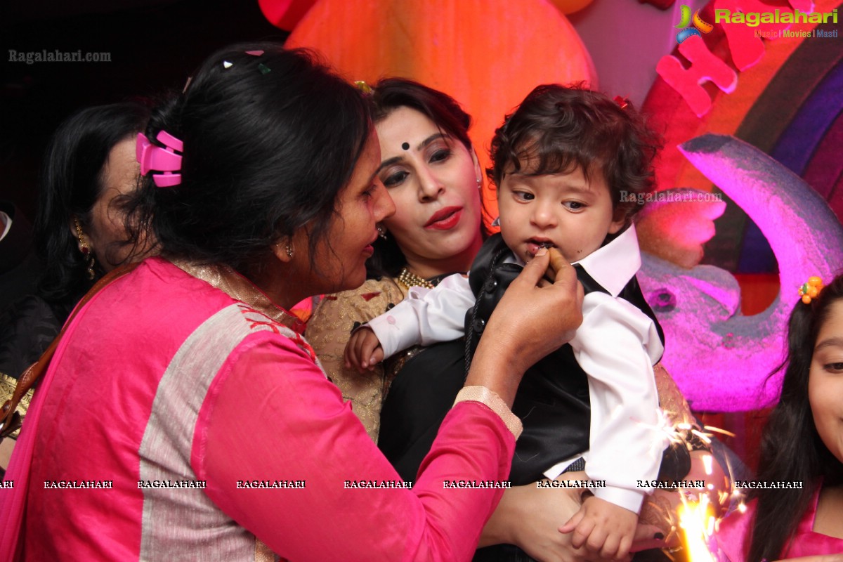 Gurveer Jai Grover 1st Birthday Celebrations at Radisson Blu Plaza, Hyderabad